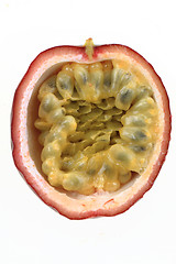 Image showing half of passion fruit