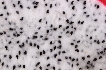 Image showing dragon fruit texture 