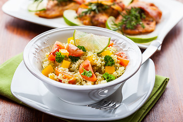 Image showing Couscous salad