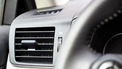 Image showing interior car air conditioning fan