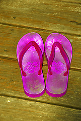 Image showing Flip flops