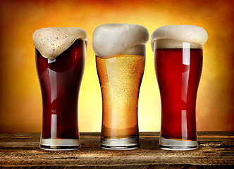 Image showing Sorts of beer