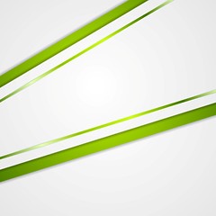 Image showing Abstract green and grey corporate background