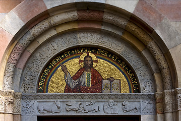 Image showing christ in san babila