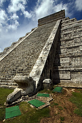 Image showing chichen itza the castle