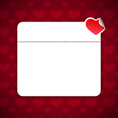 Image showing Valentines Day Background With Copy Space