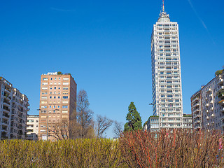 Image showing Piazza Repubblica in Milan