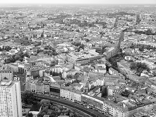 Image showing  Berlin aerial view 