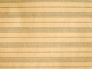 Image showing Sheet music