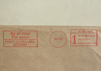 Image showing Postage meter