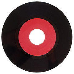 Image showing Vinyl record isolated