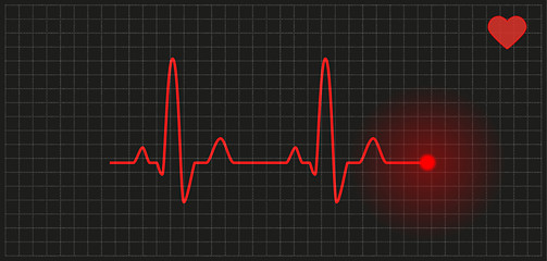 Image showing graph - heart rate