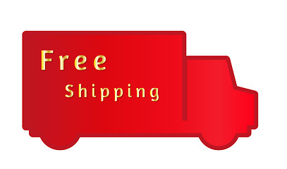 Image showing free shipping