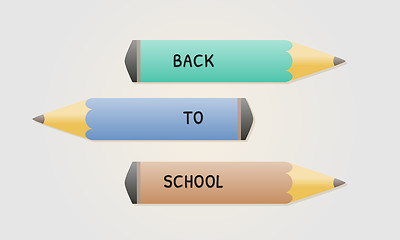 Image showing back to school pencils