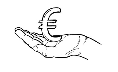 Image showing currency - euro