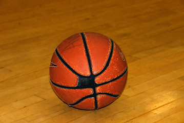 Image showing Old BasketBall