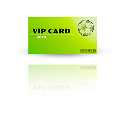 Image showing Modern VIP card template