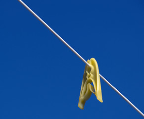 Image showing Clothes line