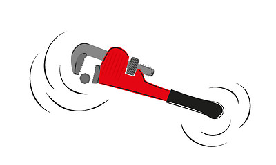 Image showing pipe wrench