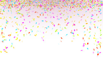 Image showing falling confetti