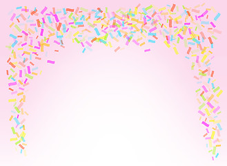 Image showing falling confetti