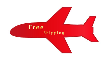 Image showing free shipping