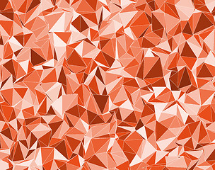 Image showing background with orange triangles