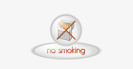 Image showing no smoking button