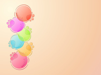 Image showing bubbles background