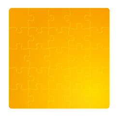 Image showing gradient gold field of puzzles