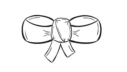 Image showing elegant bow