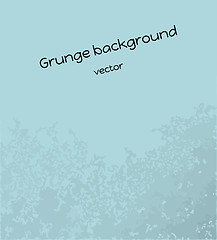 Image showing blue grunge background