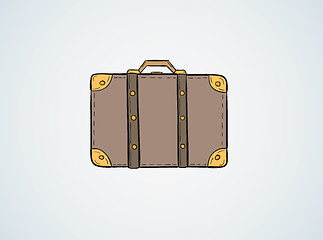 Image showing sketch of the suitcase