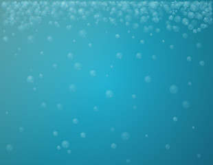 Image showing blue background with bubbles