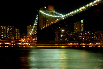 Image showing Manhattan bridge