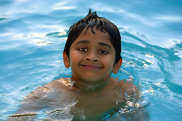 Image showing Swimming