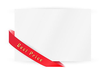 Image showing ribbon with best buy