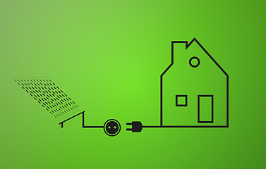 Image showing ecological electricity
