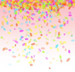 Image showing falling confetti