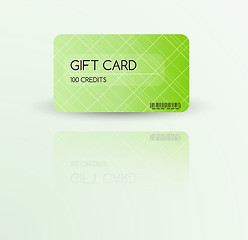 Image showing Modern gift card template