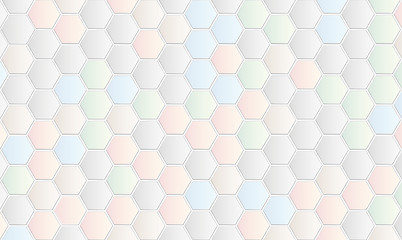 Image showing background with hexagons