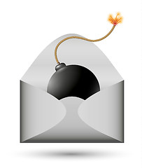 Image showing bomb in envelope