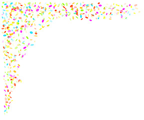 Image showing falling confetti