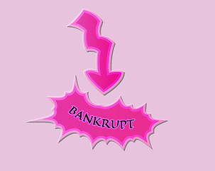 Image showing bankrupt