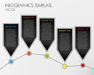 Image showing white infographcs