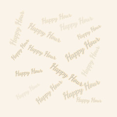 Image showing happy hour background