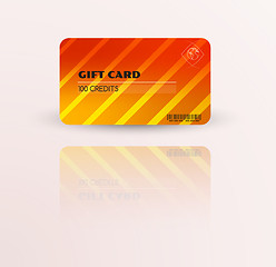 Image showing Modern gift card template