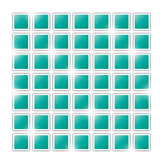 Image showing field of green squares