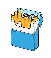 Image showing pack of cigarettes