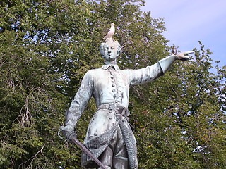 Image showing Karl XII-statue